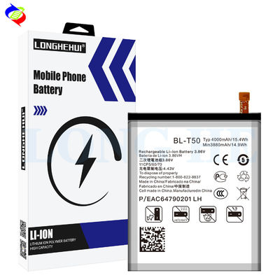 BL-T50 100% bateria de telefone móvel original de tomada de fábrica para baterias LG Velvet 5G LM-G900