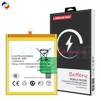 3030mAh BL-30BT Phantom A7 bateria de telemóvel para Tecno Phantom Z bateria baterias recarregáveis