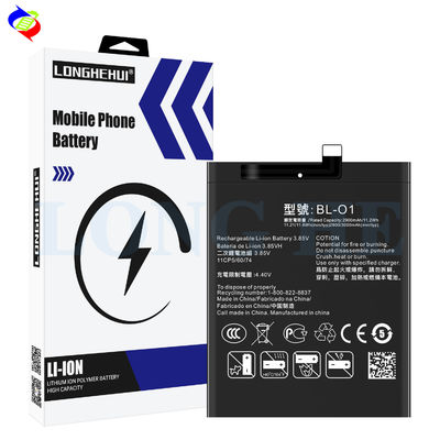 Bateria de lítio BL-o1 de 3000 mAh para telemóvel LG K20 2019