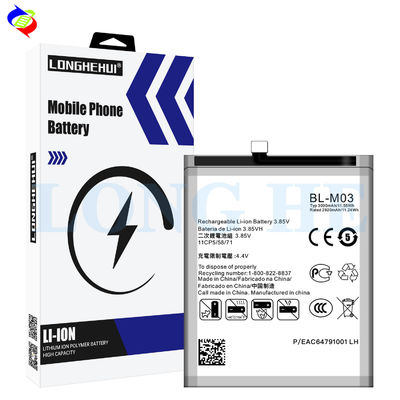 2021 Nova bateria O Cycle Bateria de celular de substituição Bateria para LG K22 K22 Plus BL-M03