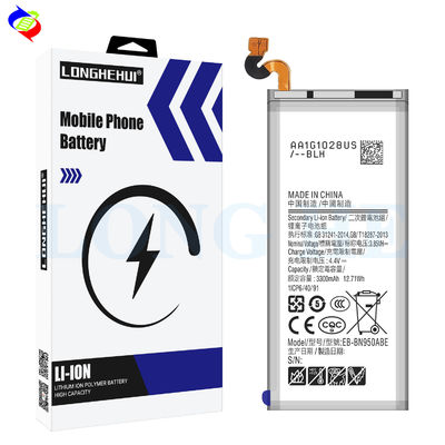 3000mAh Bateria de polímero de grau A para Samsung Note8 EB-BN950ABE Alta capacidade