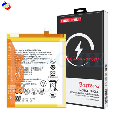 HB386483ECW Bateria recarregável branca para Huawei Honor 6X/G9 plus/Maimang 5/GR5 2017
