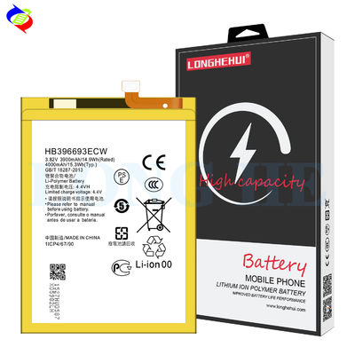 Bateria de capacidade real de proteção de IC dupla para Huawei HB396693ECW Mate 8
