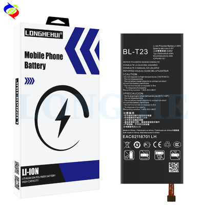 Baterias recarregáveis de 2500 mAh de capacidade para LG X-Cam BL-T23 K580 F690 Bateria para telemóvel