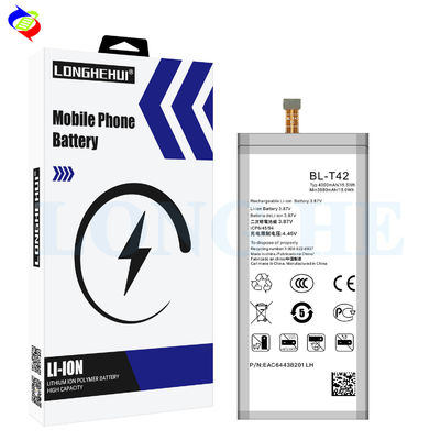 Bateria de iões de lítio BL-T42 para telefone celular LG V50 ThinQ 4000mAh 3.87V