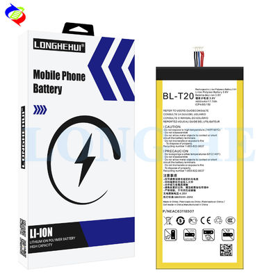 Bateria de polímero recarregável BL-T20 4650mAh para LG G Pad X 8.0 V521 de alta capacidade