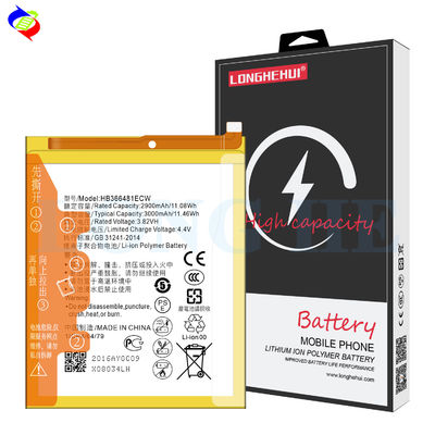 Baterias recarregáveis para Huawei P9 P9lite Bateria de reposição de íons de lítio HB366481ECW