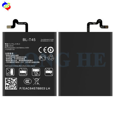 Bateria de lítio de alta capacidade personalizável BL-T45 4000mAh para telefone celular LG K51 K50S