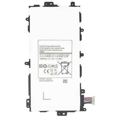 Bateria recarregável de 4600mAh SP3770E1H para Samsung Galaxy Note8.0 GT-N5100 N5110 N5120 Durável