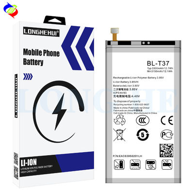 Baterias recarregáveis para LG V40 Q8 QStylo4 Q710 Q815 V40ThinQ V50 V40 3300mAh 3,87V branco