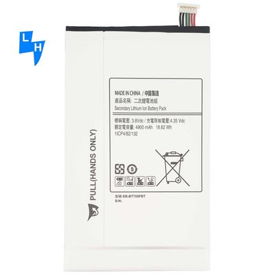 Substituição de bateria EB-BT705FBE para Samsung GALAXY Tab S 8.4 T705 T705C 4900mAh Preto