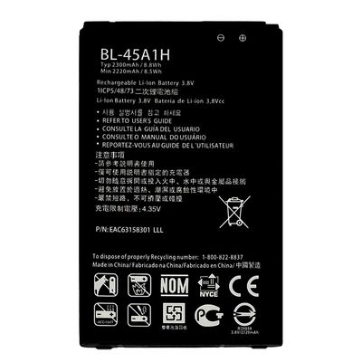 2300mAh Capacidade BL-45A1H K425 K428 Bateria de telefone móvel para LG K10