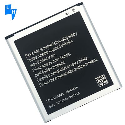 Bateria recarregável de 2600mAh EB-BG530CBU EB-BG530CBE para Samsung G530 de alta capacidade