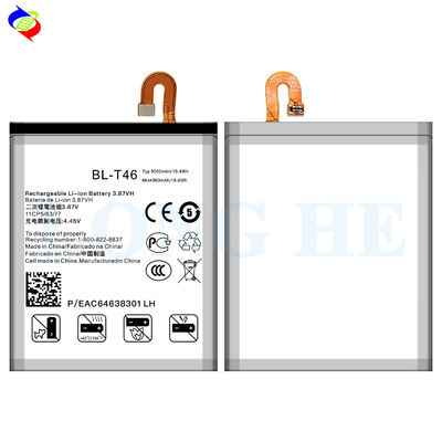 5000mAh BL-T46 LMV600VM LMV600TML V600QM6 LMV605N Bateria de telefone móvel para LG V60 ThinQ 5G