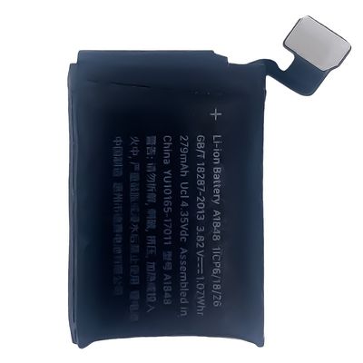 500 peças OEM Baterias recarregáveis para Apple Série 3 38mm 42mm A1850 A1875 A1847 A1848