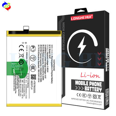 Baterias recarregáveis B-B7 3.8V 1900mAh para Vivo X9s X9L Bateria de telefone inteligente móvel