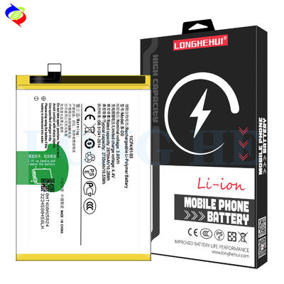 Amarelo 2735mAh B-D0 Bateria de telefone móvel para VIVO D0 Baterias de íons de lítio e eficiência
