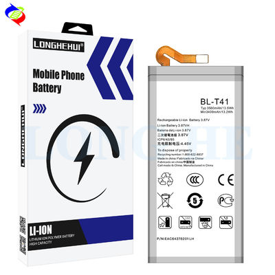Proteção de IC duplo BL-T41 3500mAh Baterias recarregáveis de telefone de íons de lítio para LG G8 ThinQ