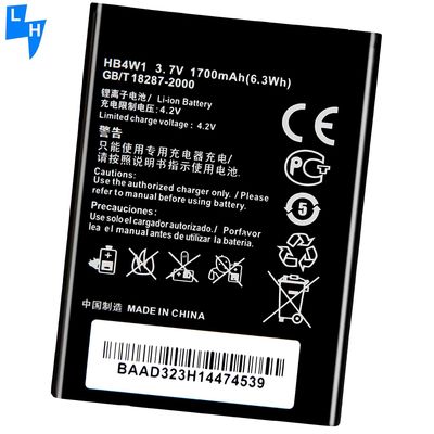 Stock 1900mAh HB4W1 Y301-A2 Y530 U8951 T8951 Bateria de telefone móvel para Huawei Y210 G510