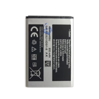 AB463446BU Bateria para Samsung X680 E250 C3300K B309 Desempenho estável e seguro