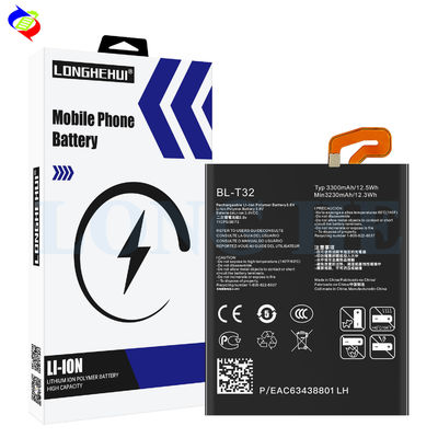 Bateria preta BL-T32 para LG G6 G600L G600S G600K G600V H870 H871 H872 H873 LS993 US997 VS988 3300mAh
