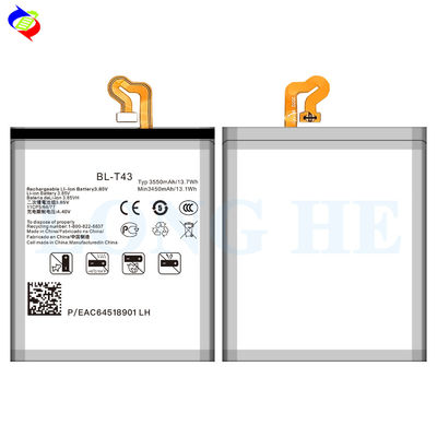 BL-T43 Bateria 3550mAh Para LG G8S ThinQ LM-G810 Baterias de telemóvel Voltagem estável