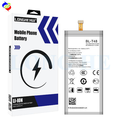 Bateria de alta capacidade e BL-T48 4000mAh para LG STYLO 6 LM-Q730MM Bateria de telefone celular