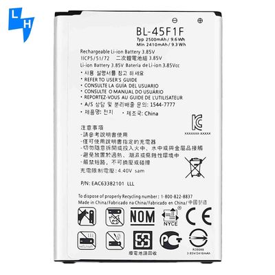 100% OEM BL-45F1F bateria móvel para LG K8 K4 Aristo 2017 MS210 baterias bateria