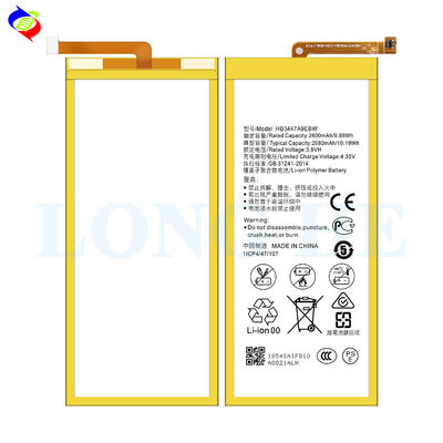 Bateria de 2600mAh HB3447A9EBW para Huawei P8 Aumente o desempenho do seu telefone hoje