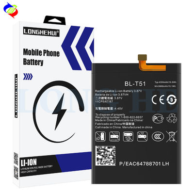 Bateria original BL-T55 3.87V 4500mah de polímero de íons de lítio para telefone celular LG Velvet 2 Pro