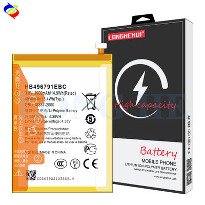 3500mAh-4050mAh Capacidade Bateria de telefone móvel para Huawei Mate1 Mate2 HB496791EBC