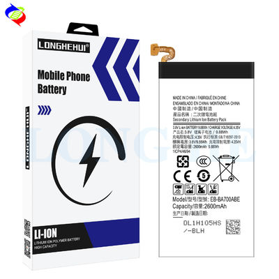 Bateria OEM para Samsung Galaxy A7 2015 A700 A700 A7000 A7009 A700F EB-BA700ABE