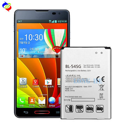 2610mAh BL-54SG Bateria recarregável para Optimus LTE III 3 G3 Beat Mini G3s G3c B2 Mini