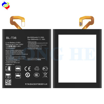 3.85V 3000mAh BL-T36 Bateria de substituição para LG K30 X410TK Telefone Móvel OEM/ODM