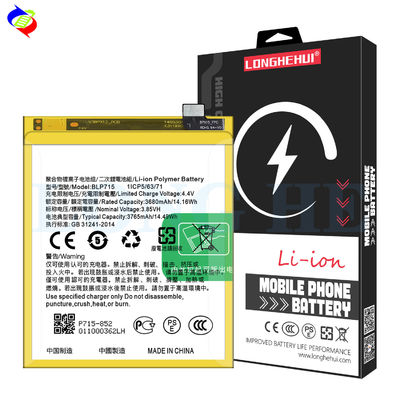 BLP715 Bateria de íon de lítio para telemóvel Realme X K3 3.85V 3765mAh