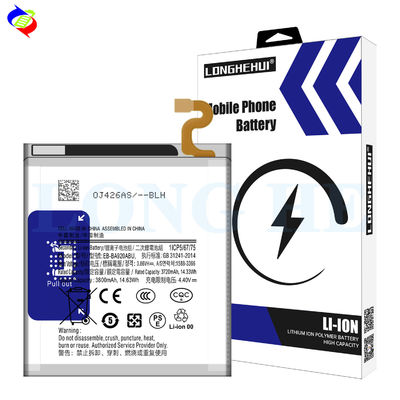 3800mAh 3.85V bateria recarregável EB-BA920ABU para Samsung Galaxy A9s SM-A9200 A9200 2018 A920F A9 2018 A920 A9 Star Pro