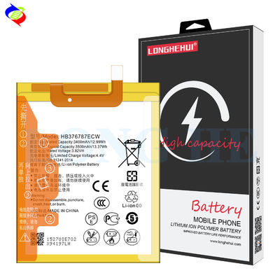 Bateria de Li-Polymer de 3,82 V de 3500 mAh para telefone celular Huawei Honor V8 HB376787ECW