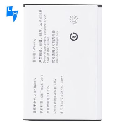 100% B-77 Y31L Y28 Y928 Y628 Bateria de poliador de iões de lítio para vivo Y31 2015 2100mAh