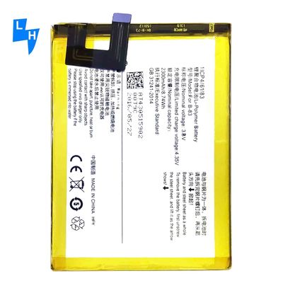 Bateria recarregável original de polidores de iões de lítio para vivo V1 B-83 Y35 X5 Max 2300mAh