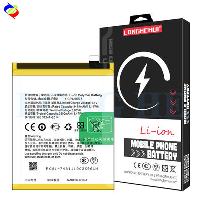 3500mAh BLP681 Bateria Li-ion para OPPO R17 F9 4 64 versão Bateria para telemóvel