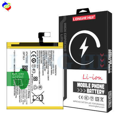 Baterias recarregáveis B-R6 Capacidade 4450mAh para vivo X70 PRO V2134A V2105 Telefone móvel