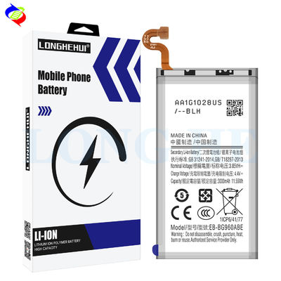 Ori 1 1 3000mAh Bateria recarregável de telefone celular Li Ion para Samsung Galaxy S9 EB-BG960ABE