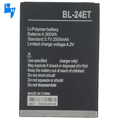 Proteção de IC duplo BL-24ET 2500mAh Bateria B1F para Tecno F3 Proteção de telefone móvel