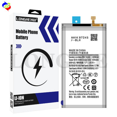Ori 1 1 3400mAh Célula de bateria para Samsung Galaxy S10 EB-BG973ABU Double IC Proteção