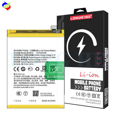 OEM/ODM aceito Baterias recarregáveis de 4230mAh BLP673 para Oppo A5 A7 A3S A5S A8 AXS AX7 A7N