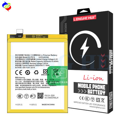 ODM/OEM BLP619 Bateria de 2900mAh para Oppo A57 A57M A57S 100% Lítio de Cobalto puro