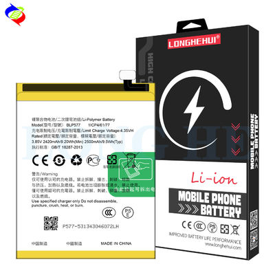 ODM/OEM Bateria recarregável de telefone celular BLP577 para OPPO A51 Neo 7 R3 BLP577 3.85V 2500mAh