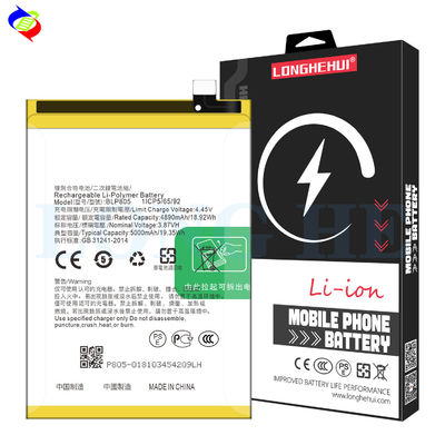 5000mAh BLP805 A53 2020 Bateria para telefone móvel OPPO A53 Durável e durável