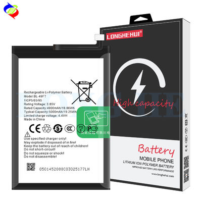 Bateria recarregável de 5000 mAh para Tecno Camon 15 CD7 Sistema de Telefone Móvel Modelo BL-49FT