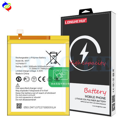 Bateria de alta capacidade BL-30VT para Tecno Camon 11 Pro Original Stock 3050mAh 4.4V
